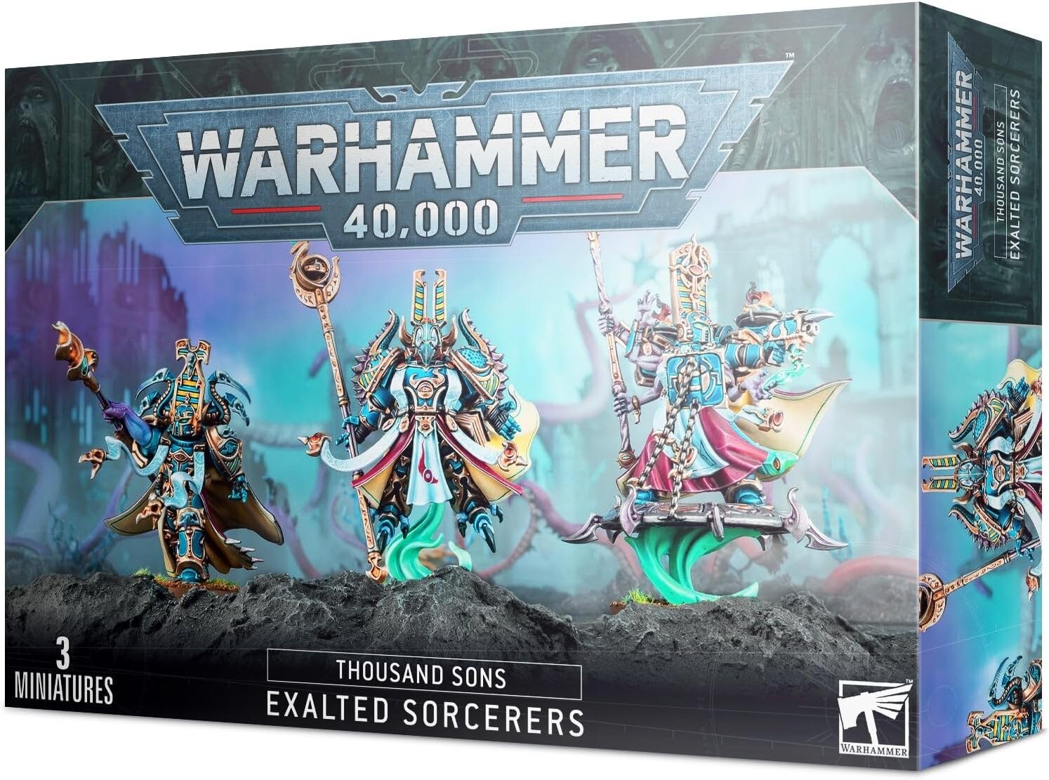 Thousand Sons: Exalted Sorcerers - Warhammer 40K - Brand New, Factory Sealed