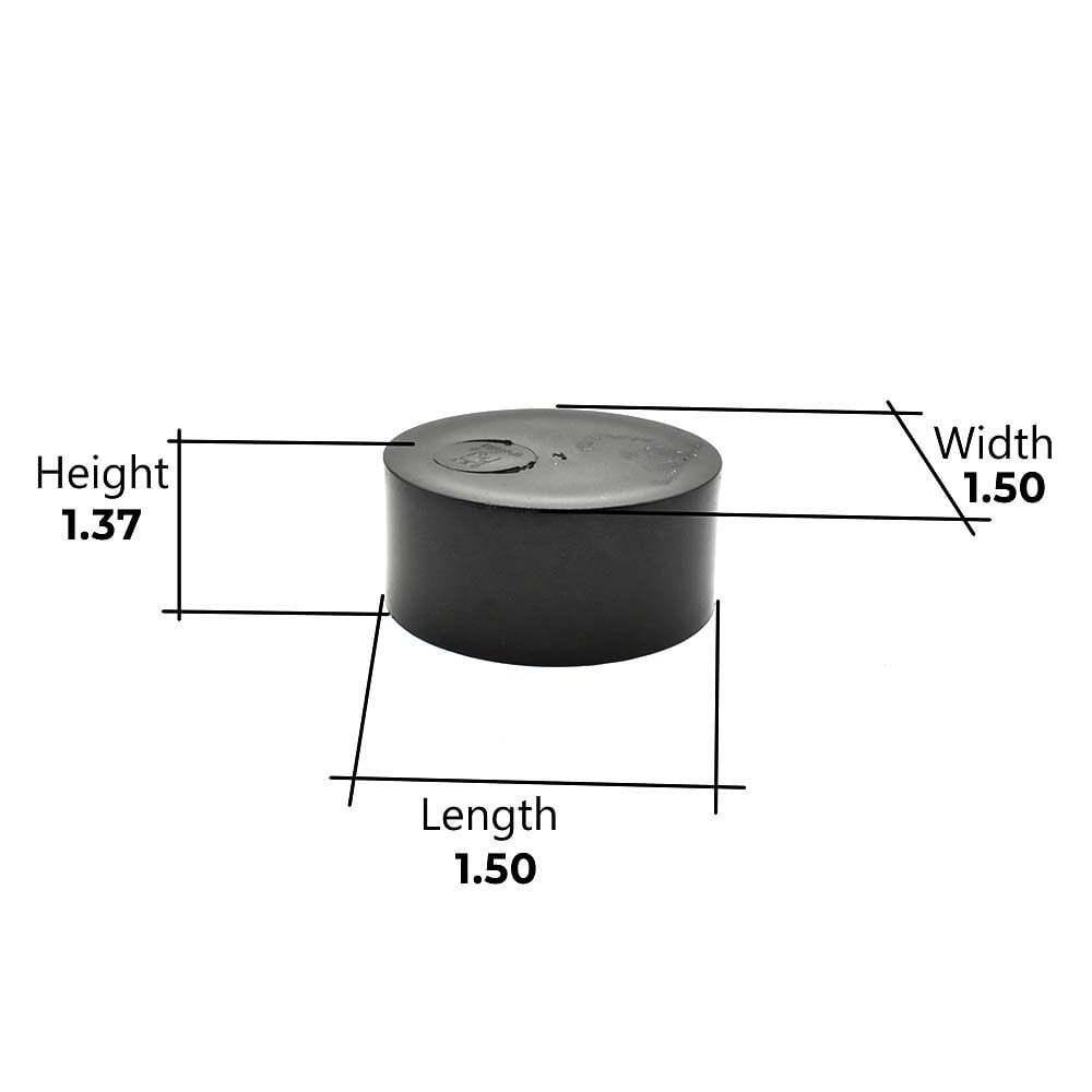 Primex 85739 1-1/2 Inch ABS Cap