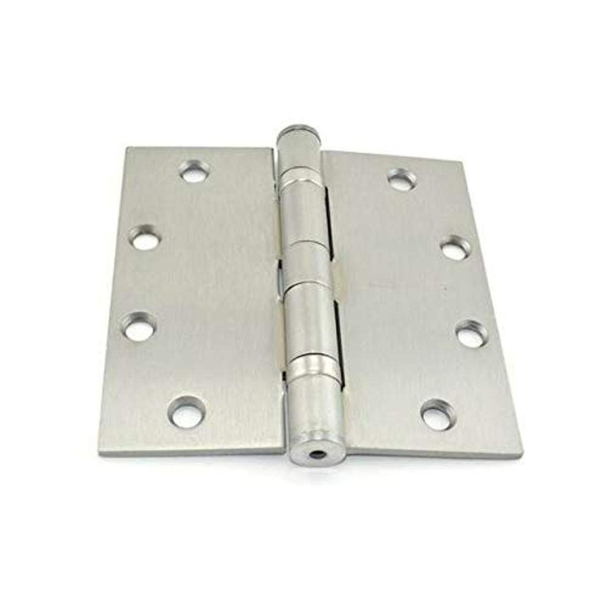 FBB179 5X5 26D STL Door Hinge, Satin Chrome, Box of 1, Steel, 5" Height