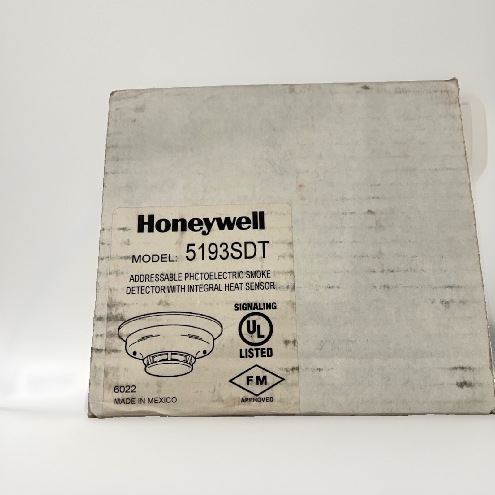 Honeywell 5193SDT Addressable Smoke Detector with Integral Heat Sensor New E44
