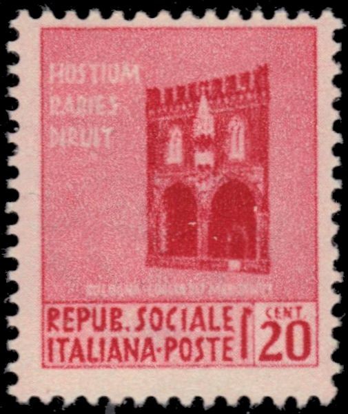 ITALIAN SOCIAL REPUBLIC 18 - Loggia dei Mercanti (pb33227)