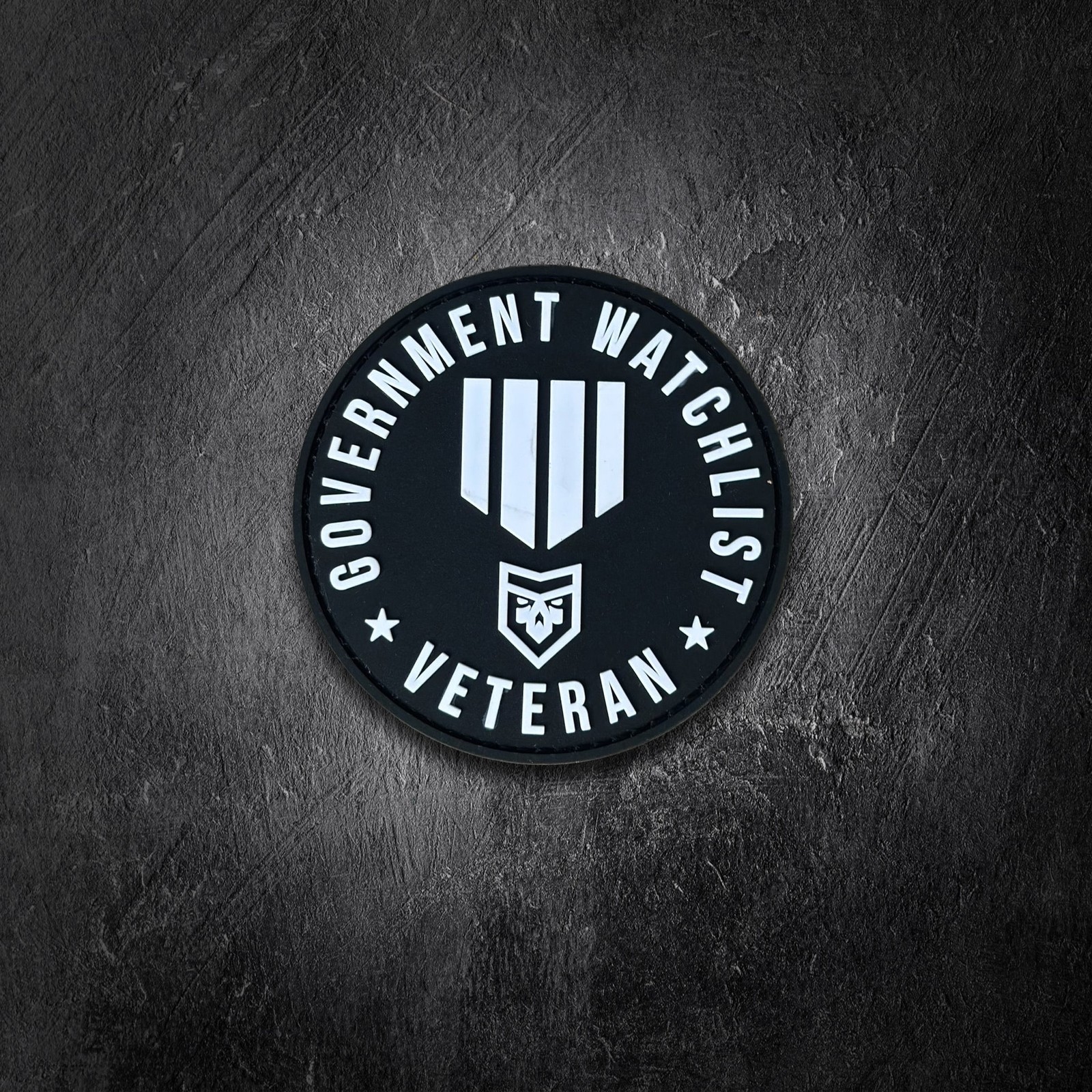 Government Watchlist Veteran PVC Morale Patch