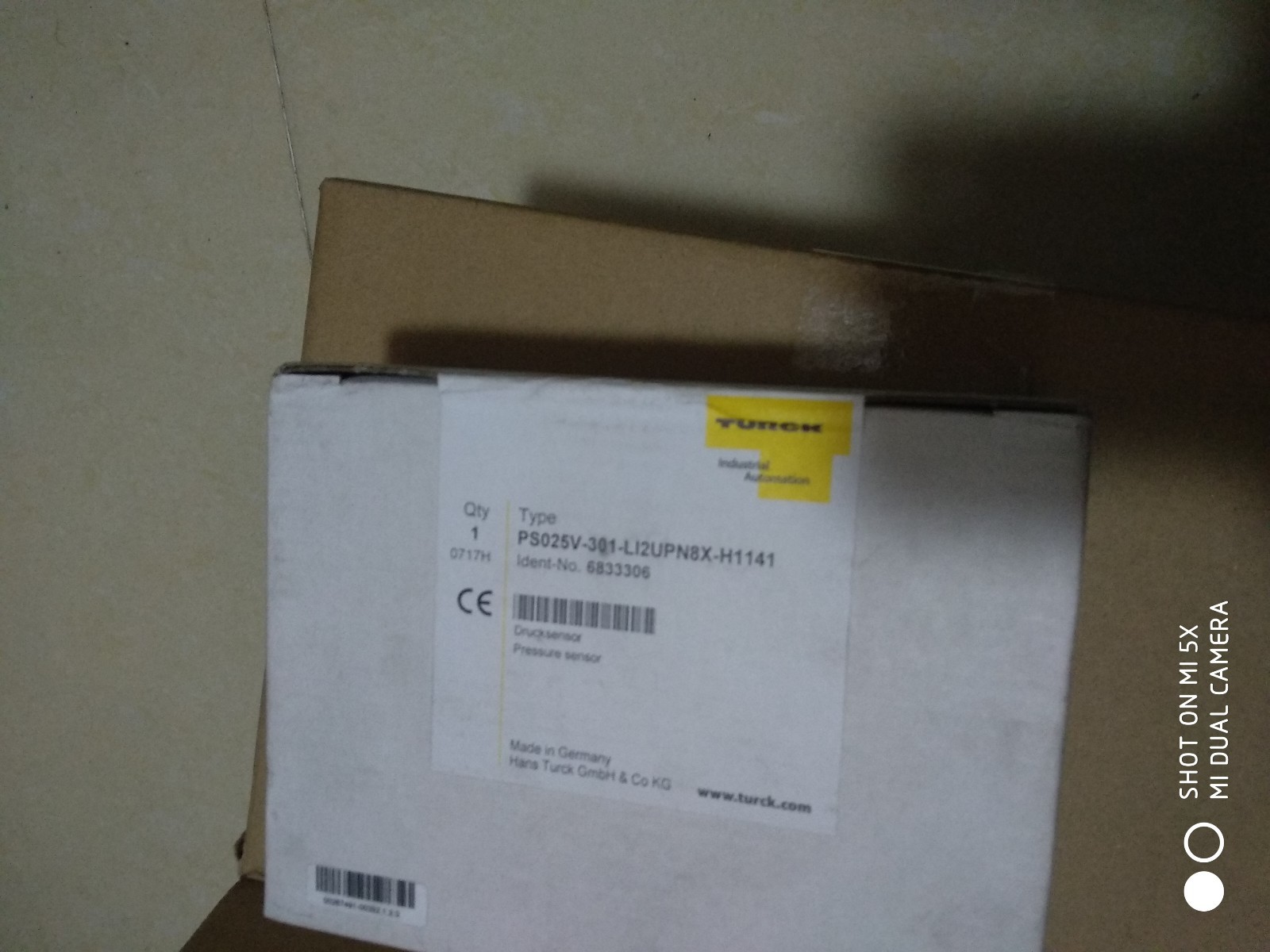 1 PCS TURCK ELEKTRONIK PS025V-301-LI2UPN8X-H1141 ALL  NEW  IN BOX 6833306