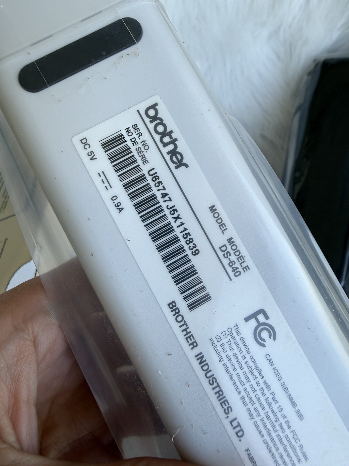 Brother DS-640 Compact Mobile Document Scanner 16ppm USB Mac PC Windows + Case