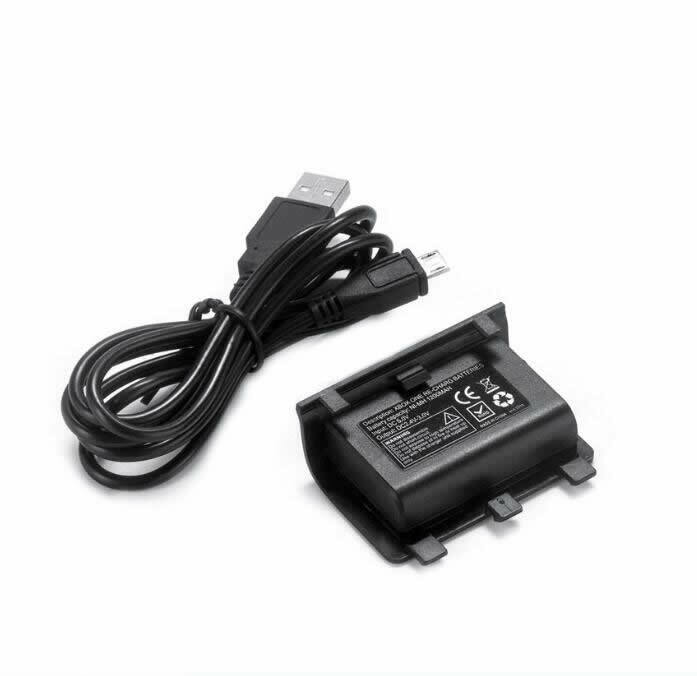 FOR Xbox One S Wireless Controller Rechargeable Battery Pack + USB Cable