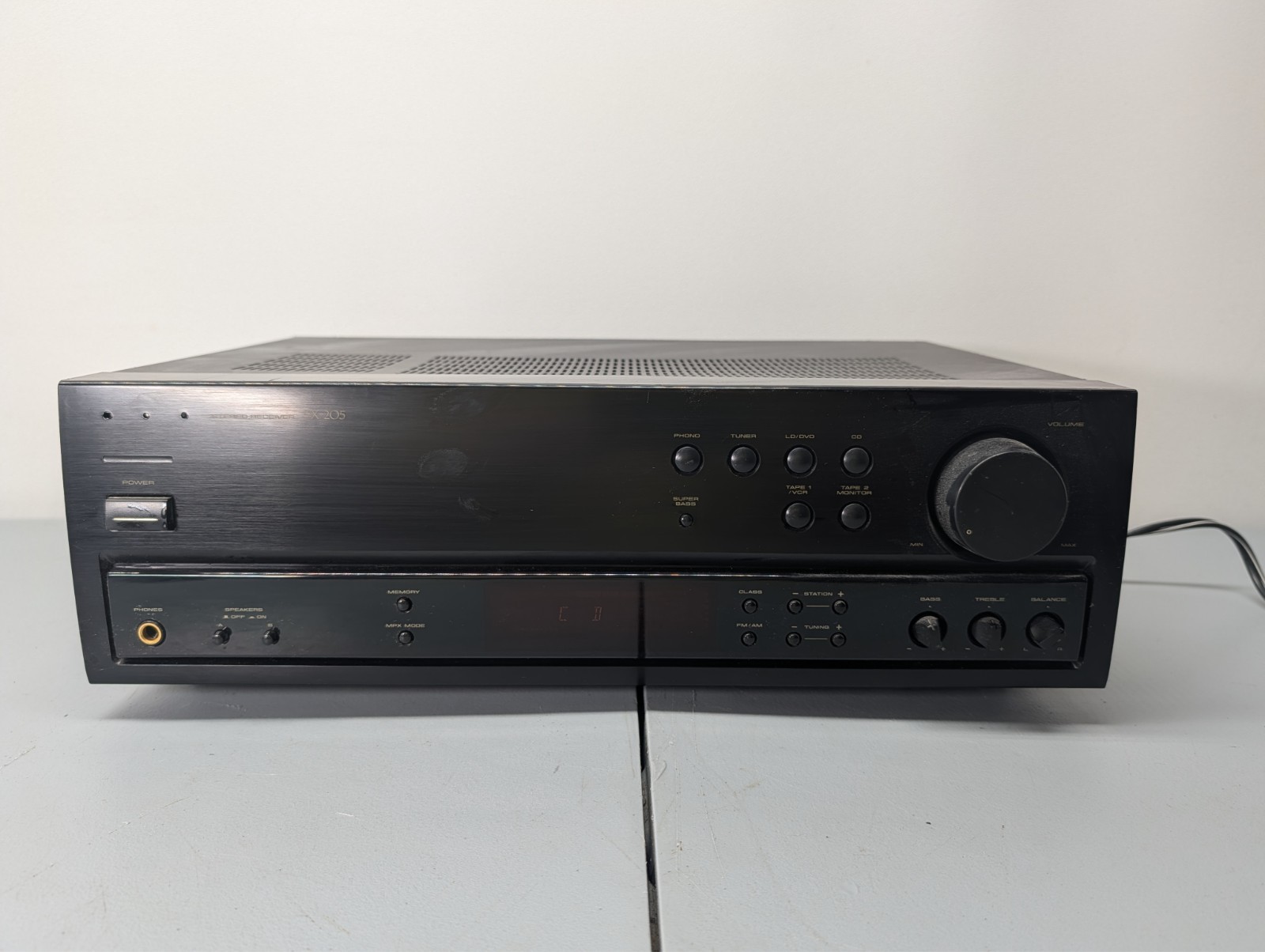 Pioneer SX-205 Receiver HiFi Stereo 2 Channel Phono Vintage Home Audio Radio AV