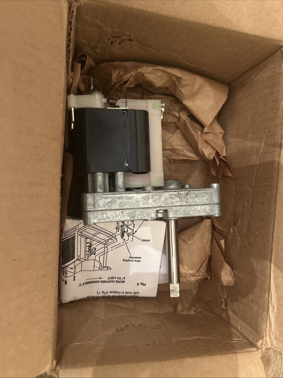 New In Box PD502580 Follett Wheel Motor, C125 Genuine OEM FOLPD502580 31MX78