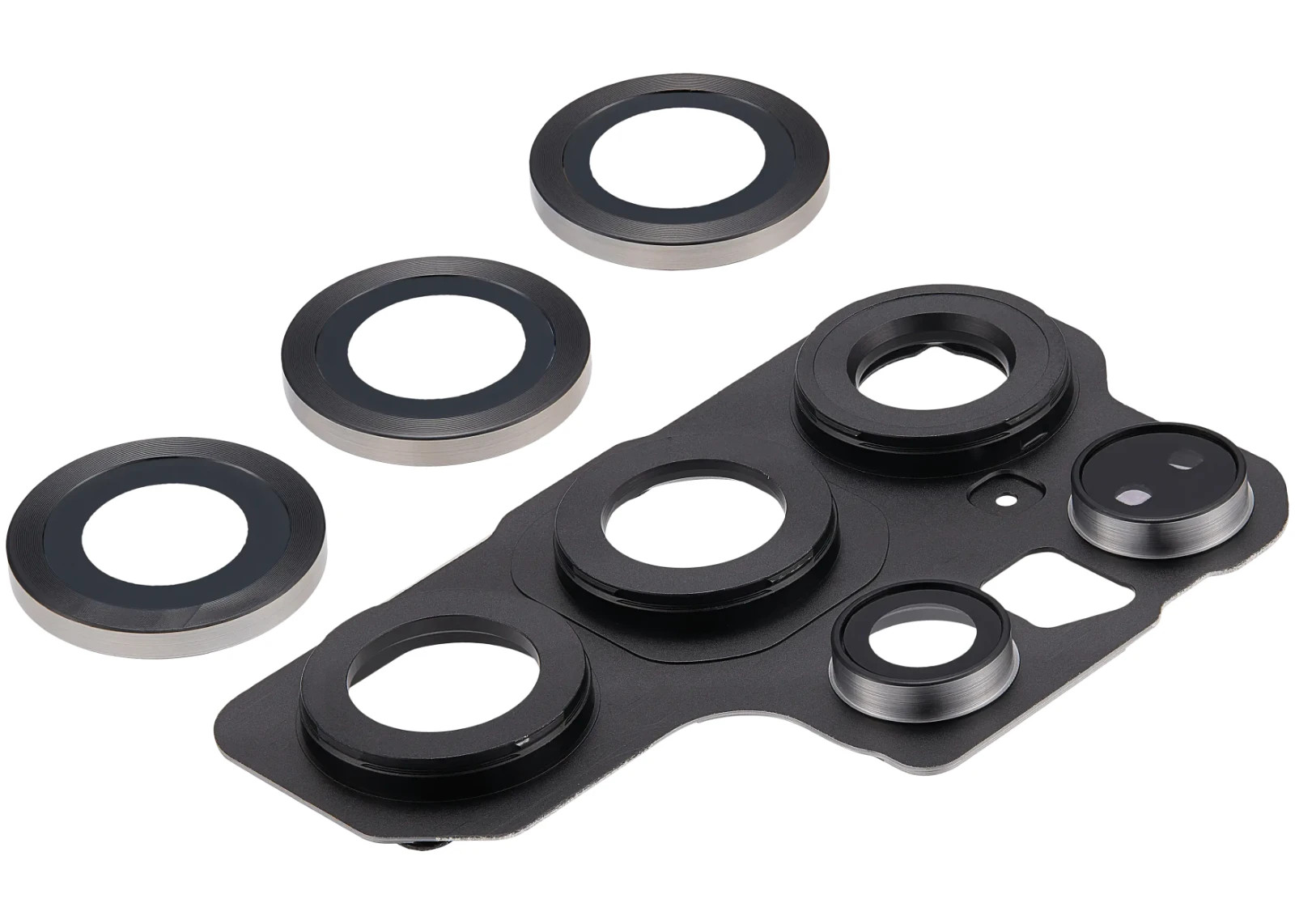 Premium Back Camera Lens with Cover Bezel Ring for Samsung Galaxy S25 Ultra 5G