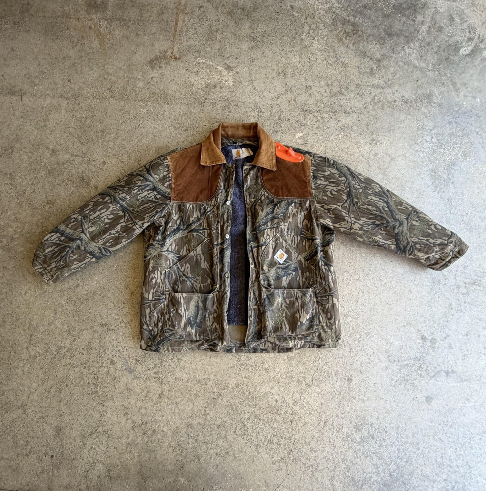 Carhartt Men’s L Regular Camo Thermal Insulated Cotton Hunting Jacket