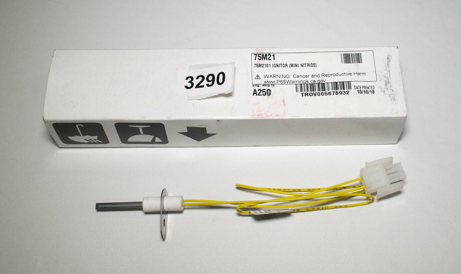 Lennox 75M21 Mini Nitride Igniter 75M2101
