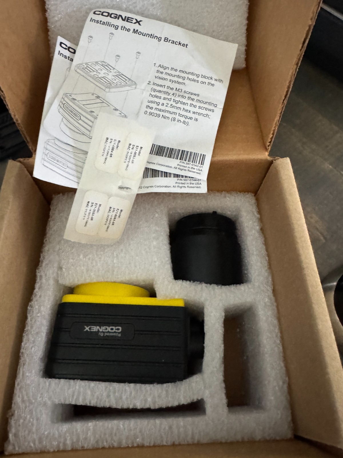 COGNEX 821-0084-9R, IN-SIGHT 7000 SERIES VISION SYSTEM