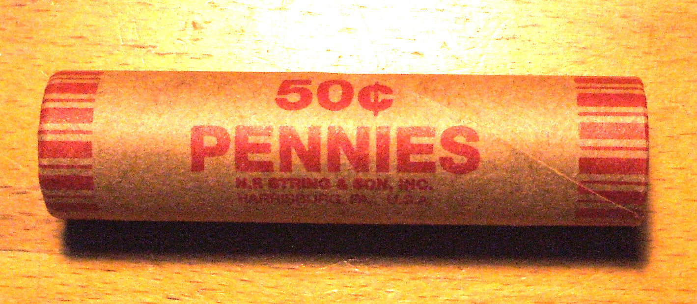 2009-P Uncirculated Lincoln Cent Roll - Formative Years - From Box 💥💥💥💥💥💥