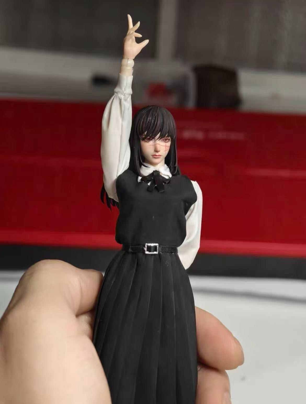 custom DIY Yoru 1/12 romankey Chainsaw Man  Action Figures