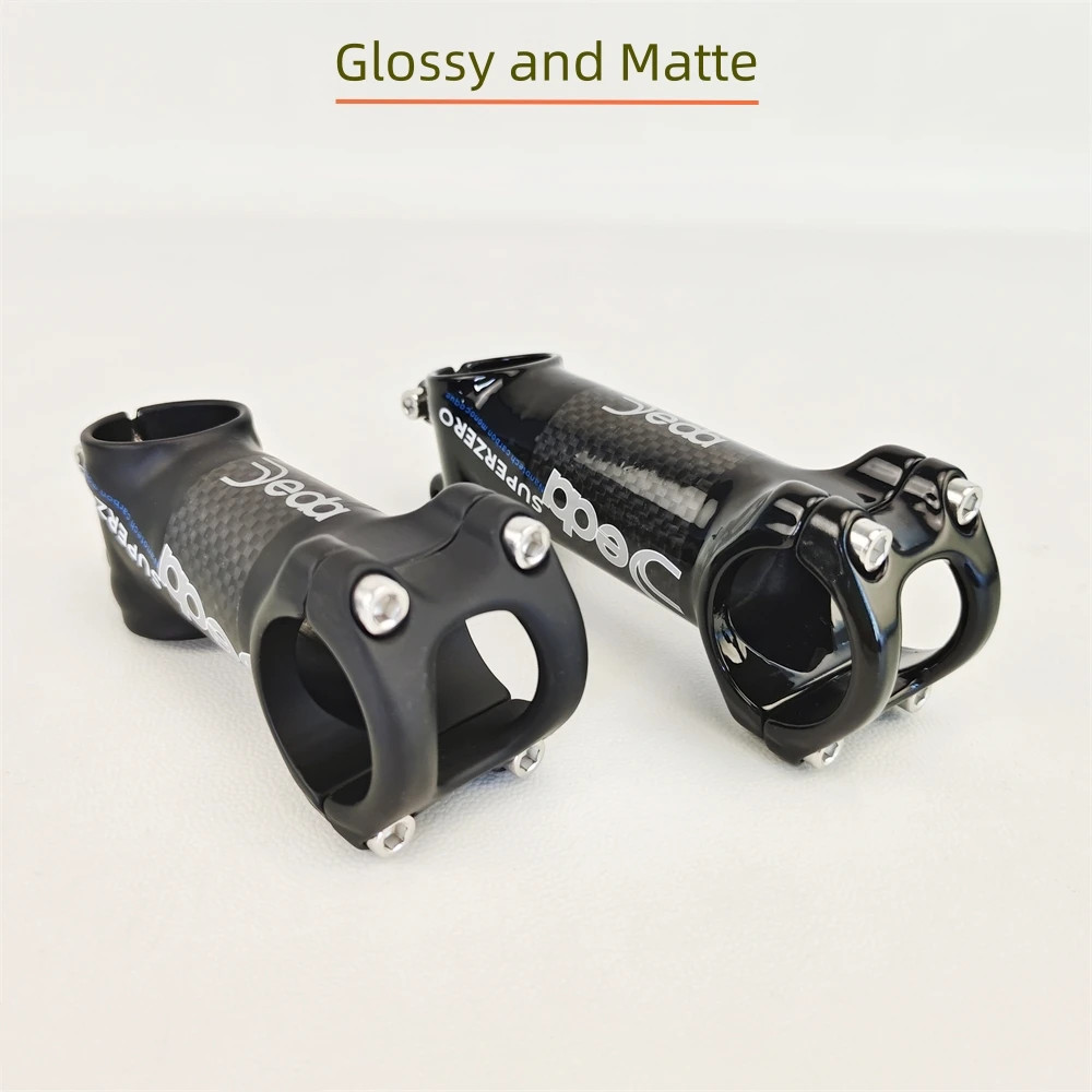 Carbon Bicycle Stem 6 17 Degree 31.8mm Clamp 60-120mm for Mountain Road Bike