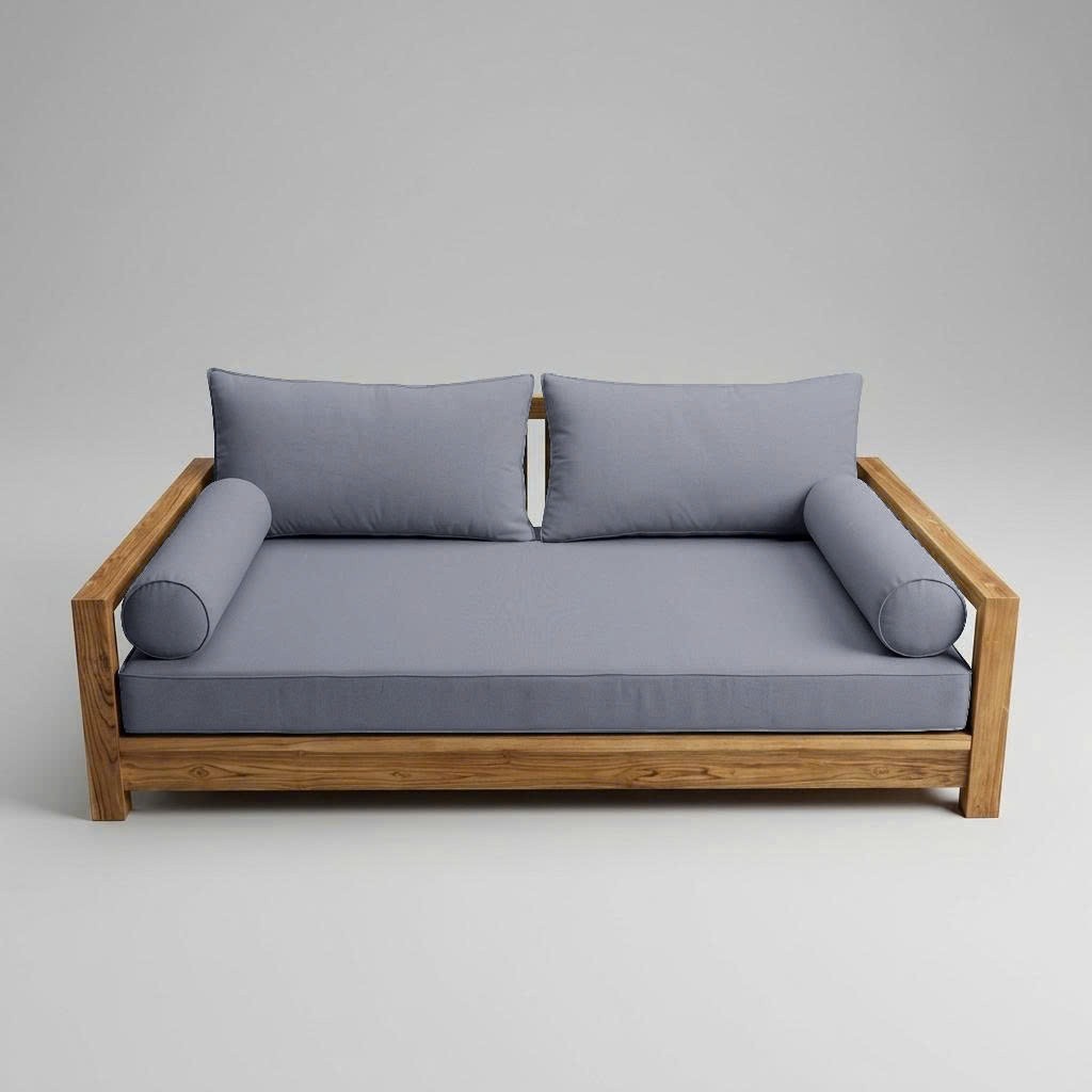 COVER ONLY STYLE 2 Mattress Pillow Daybed Porch Swing Pipe Trim Twin AD001
