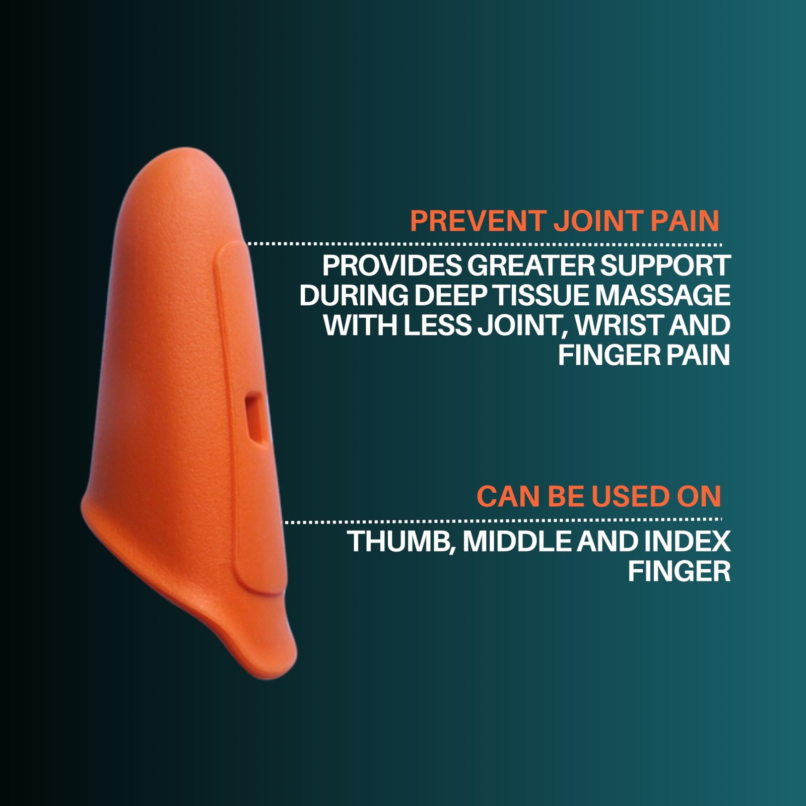 Thumbsavers Advance Massage Tool for Deep Tissue and Trigger Point Massage ̵
