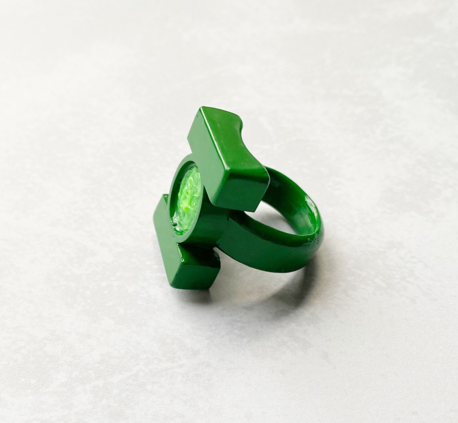 Green Lantern Power Ring, Hal Jordan, Silver Age, DC Comics, Block Style, JLA