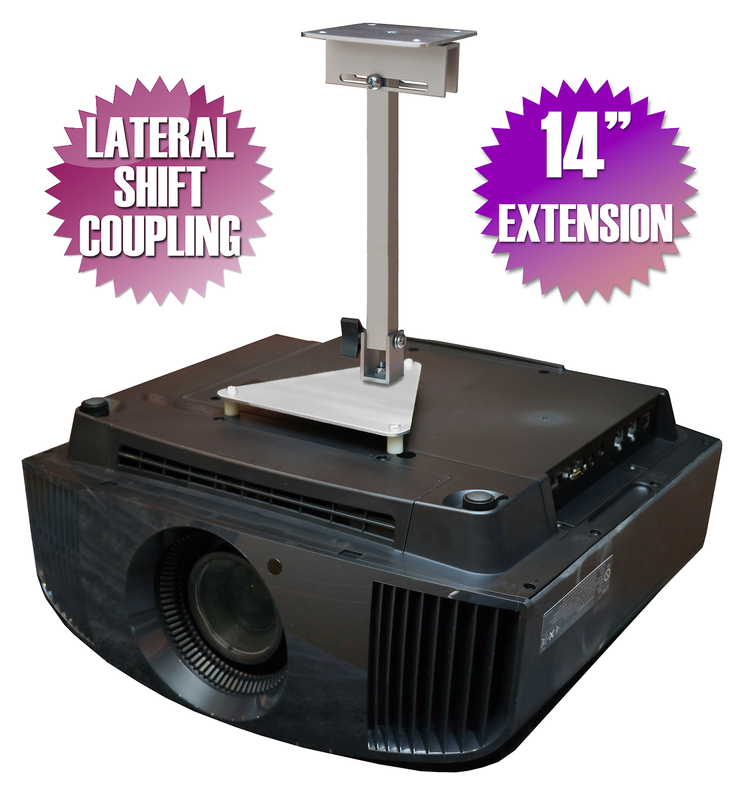 Projector Ceiling Mount for Sony VPL-FHZ55 FHZ55B FHZ55W VW40 VW50 VW60