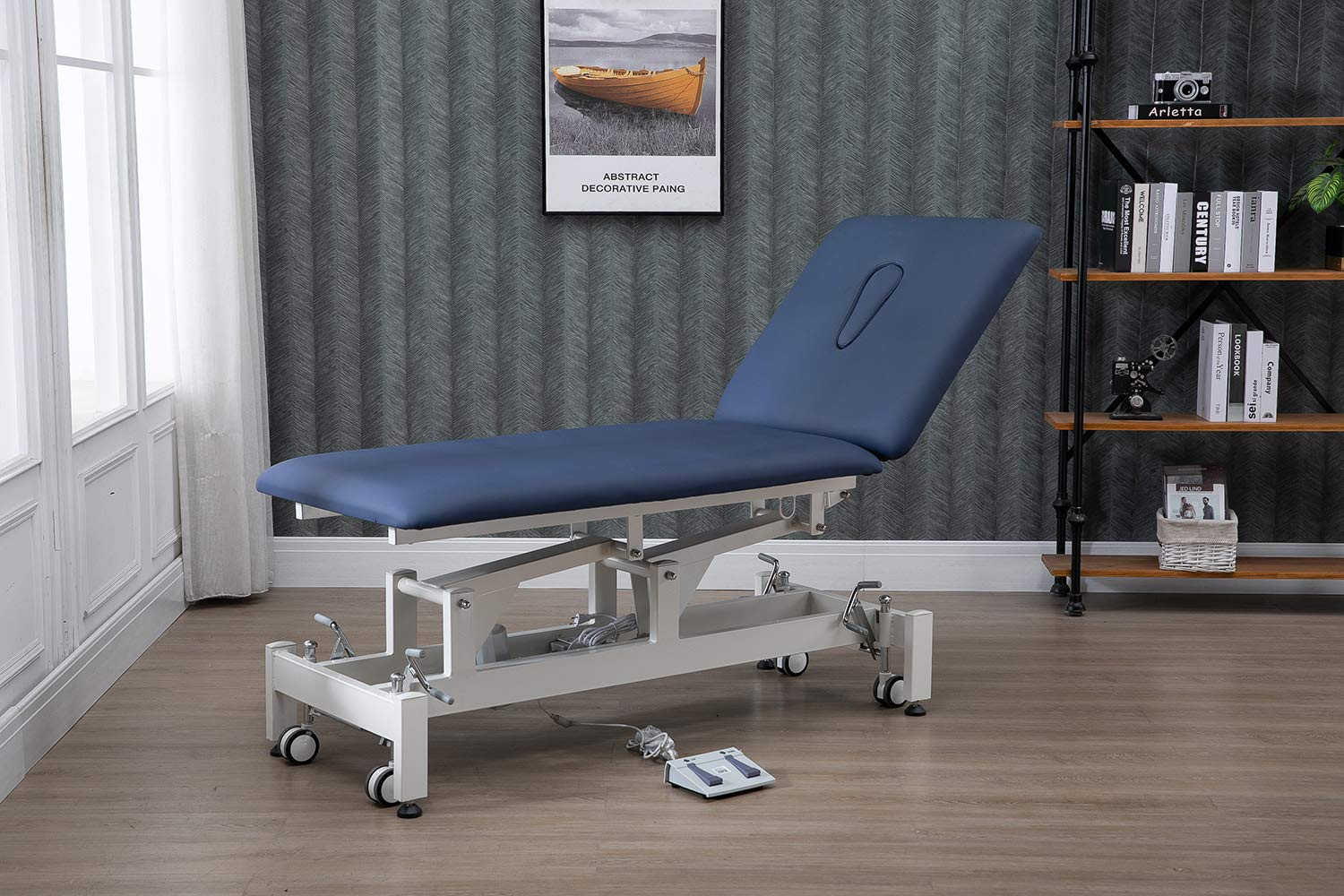 Hi-Lo Adjustable Physical Therapy Table - Comfortable Spa Bed for Massage & Acup