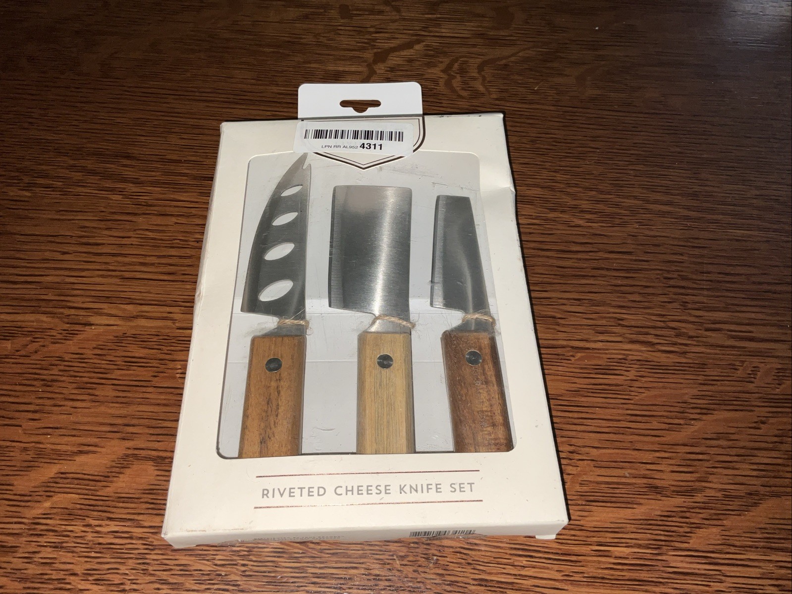 Twine Home 3 Piece Rustic Cheese Knife Server Set