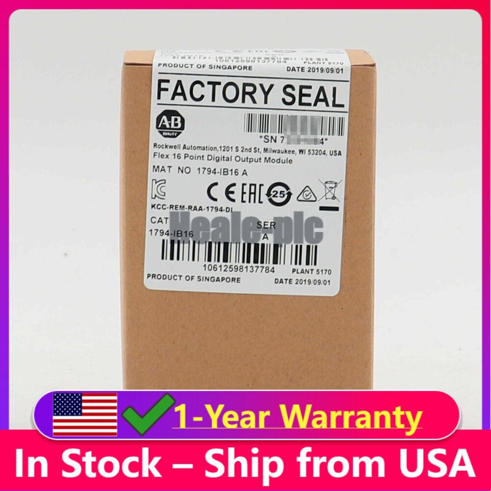 Allen-Bradley 1794-IB16 1794IB16 SER A Flex I/O Input Module US Free Tax