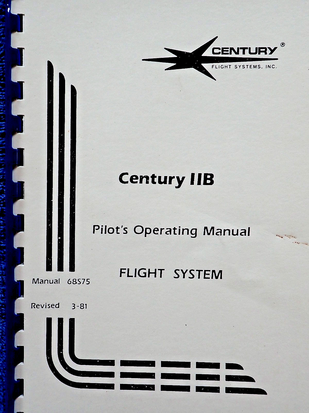 Century IIB Autopilot Pilot Operating Manual Coupler VOR Navigation ILS Approach