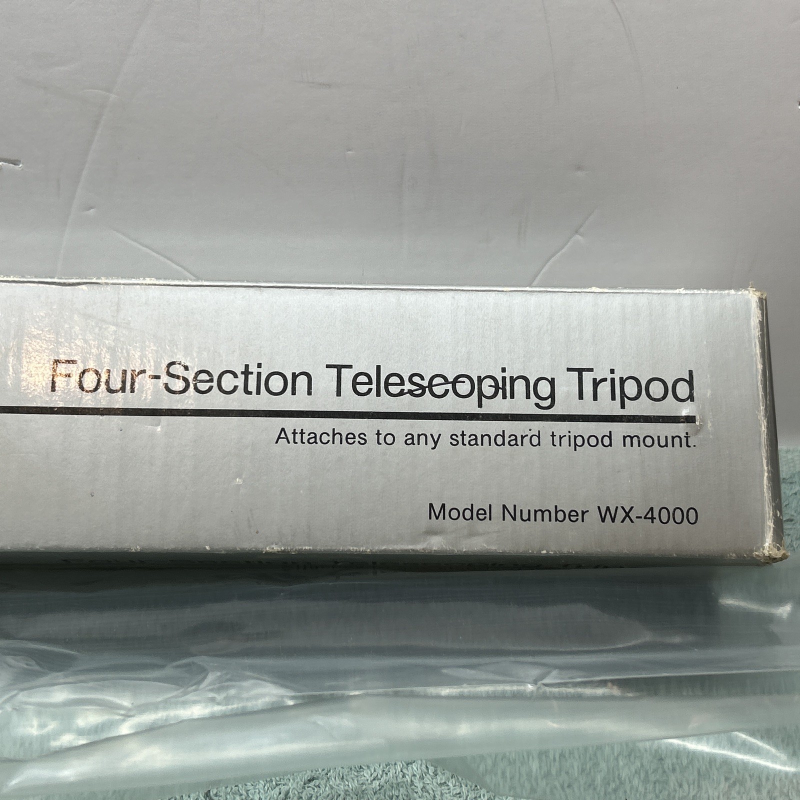 Weston WX-4000 Telescoping Lightweight Camera Tripod