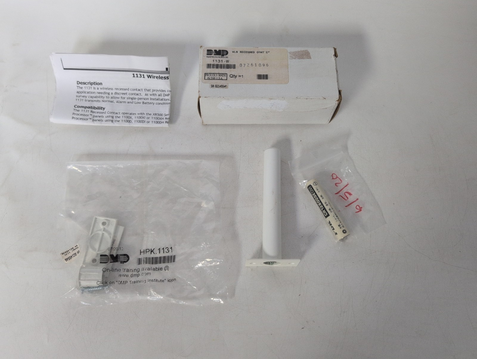 DMP 1131-W  WLS Recessed Contact