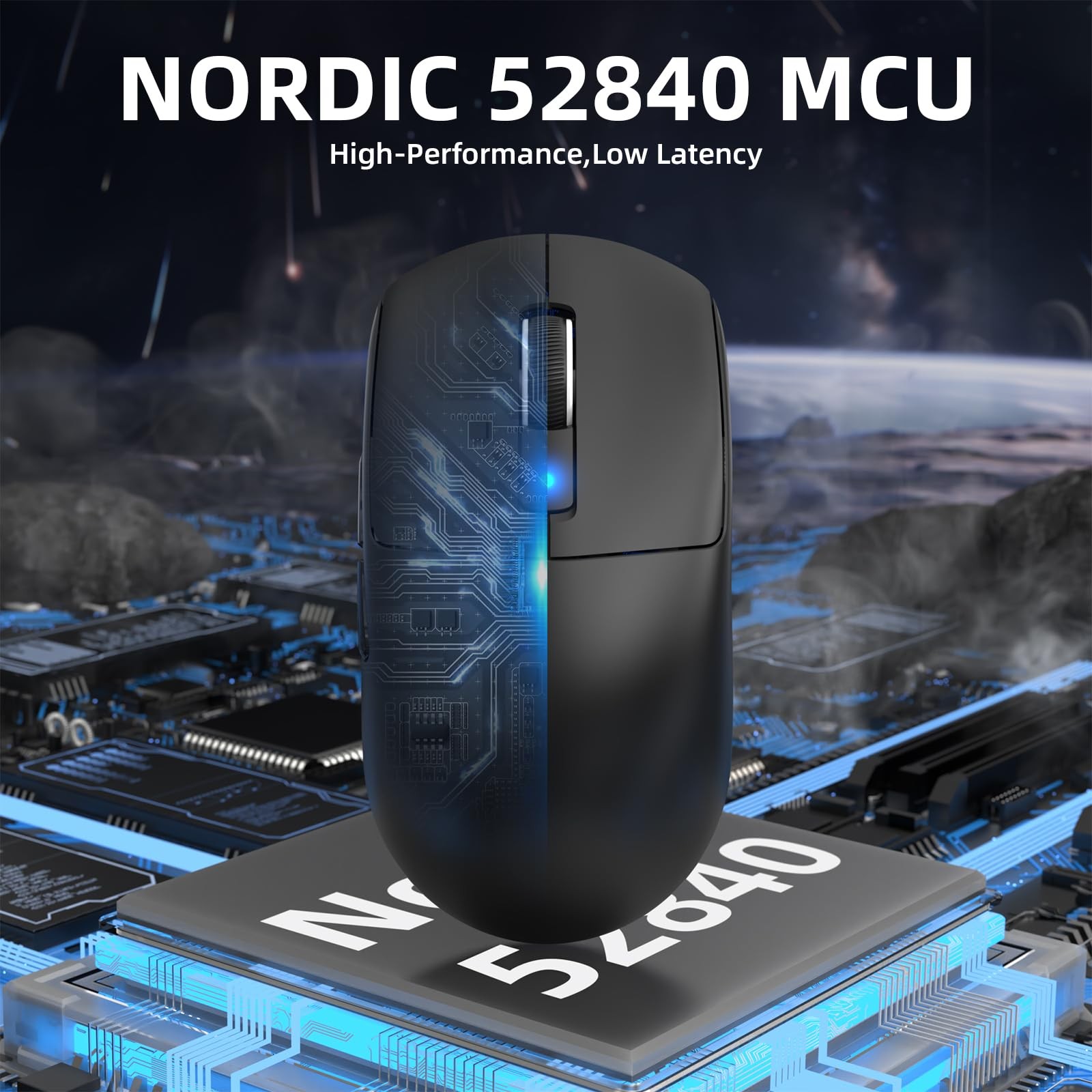 Attack Shark R6 39g Wireless 8K Mouse Black