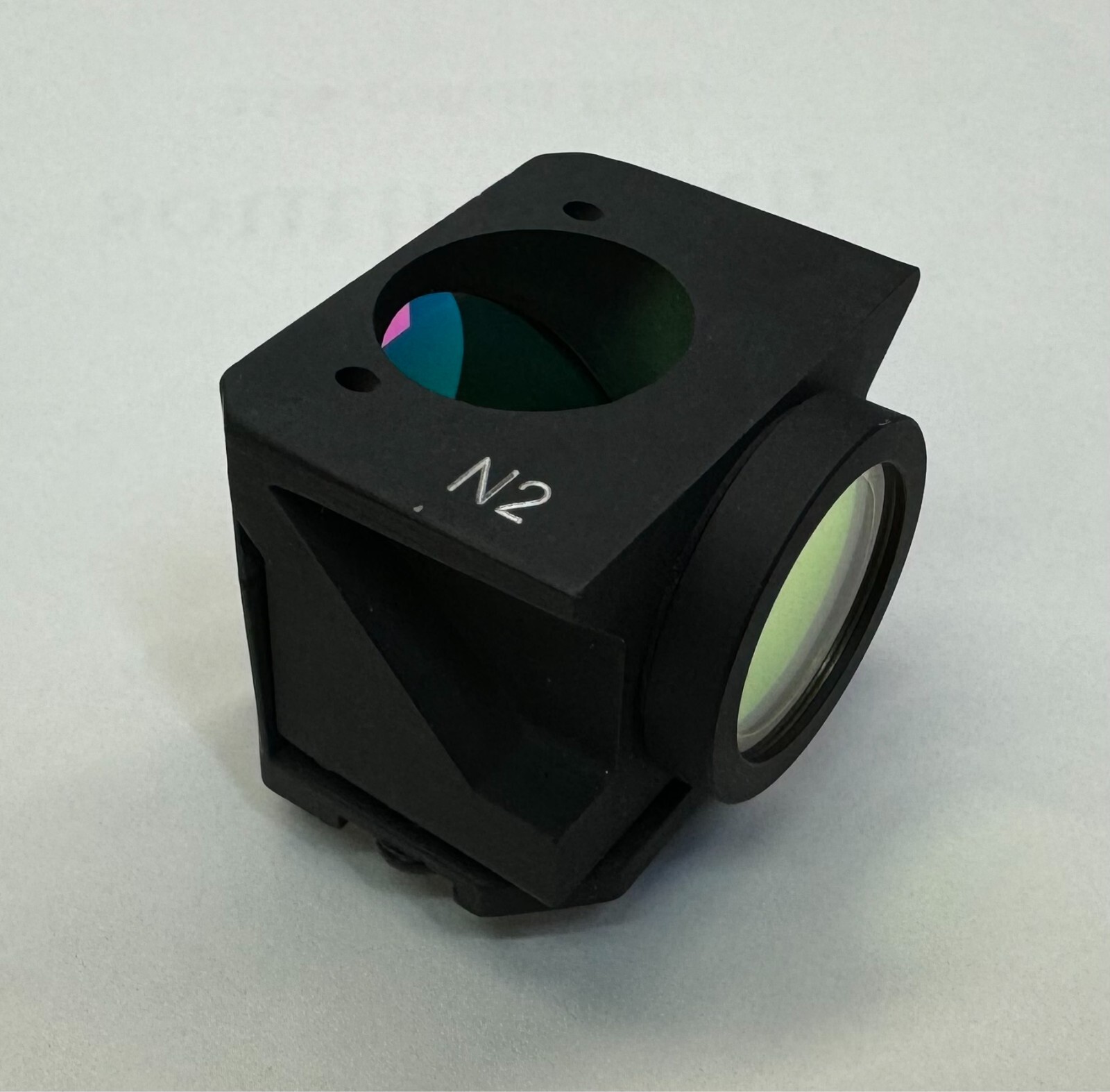Leitz N2 Cube Filter Block For Ploemopak Fluorescence Microscope Green