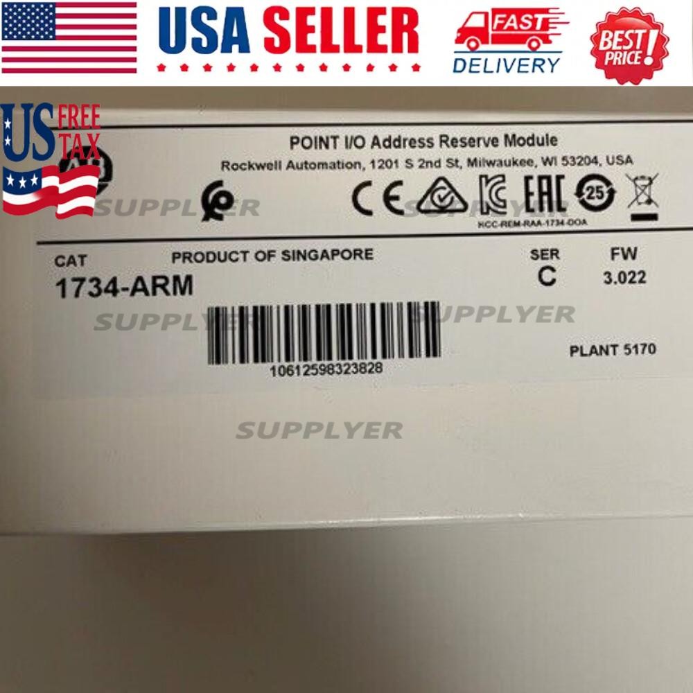 NEW 1734-ARM AB POINT I/O Address Reserve Module 1734-ARM US Free Tax