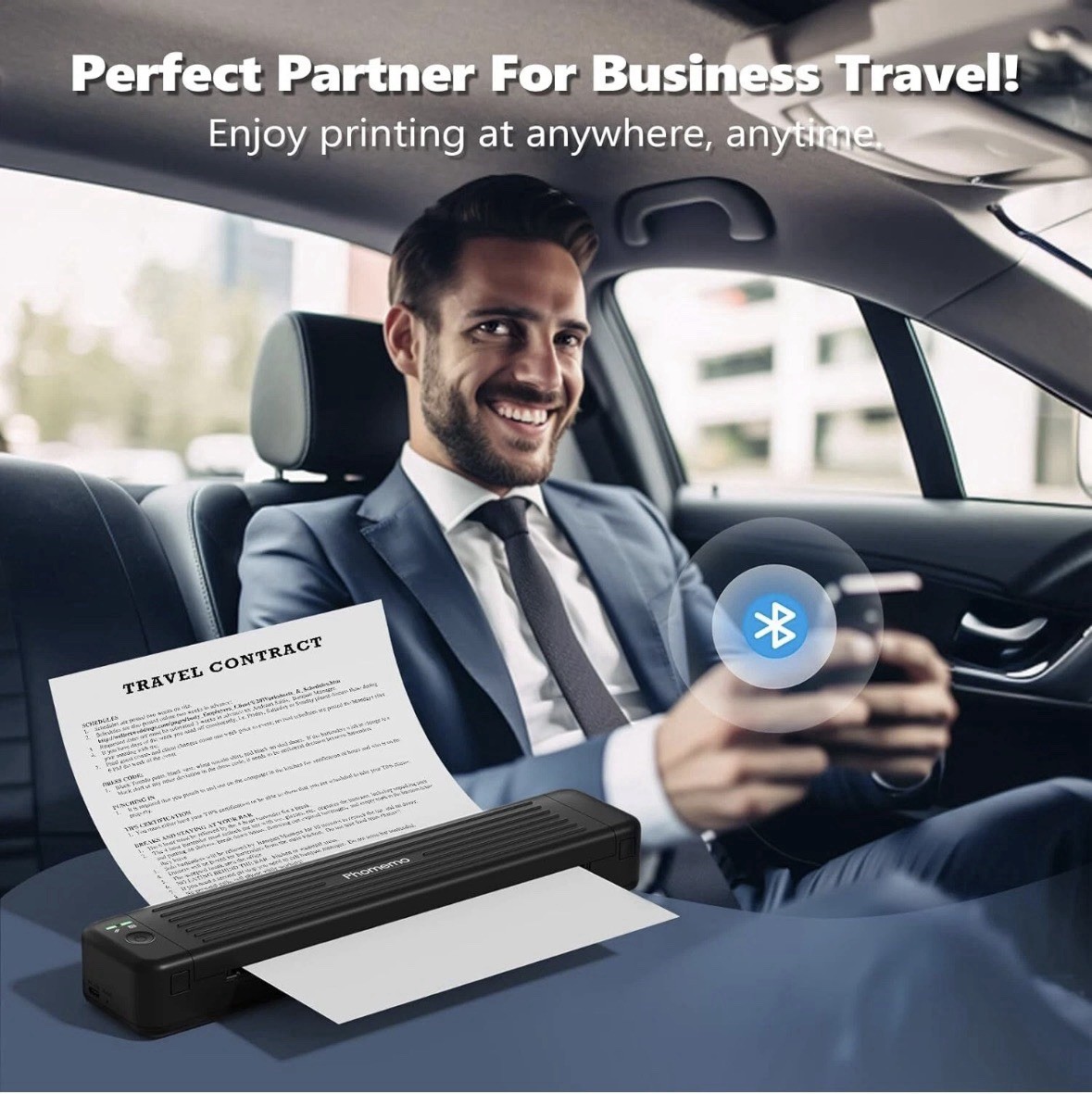 Phomemo A4 Portable Wireless 200 Sheets Thermal Printer paper 8.5" X 11"