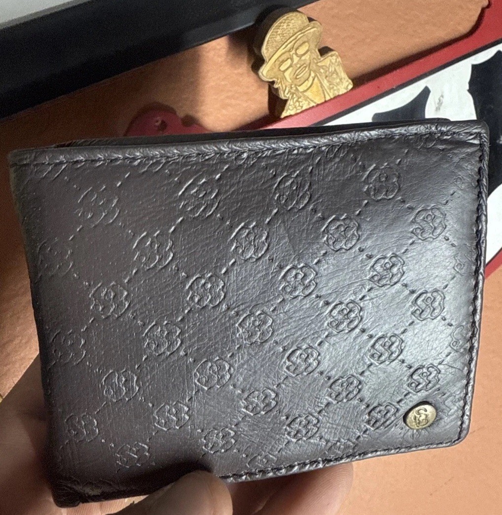 Special Blend Snowboard Wallet Brown Leather SbTM LV Monogram Bi Fold Coin Pouch