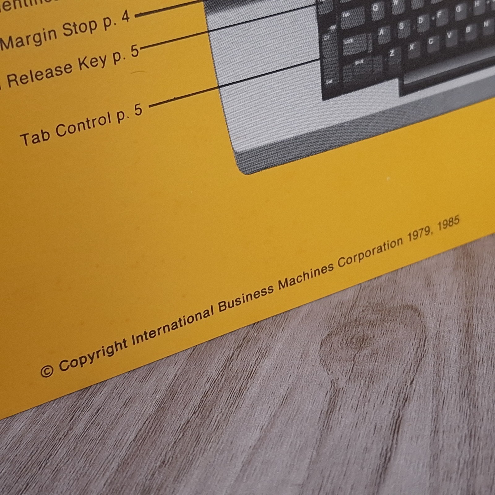Vtg IBM Correcting Selectric 3 Typerwriters Operating Instructions Manual