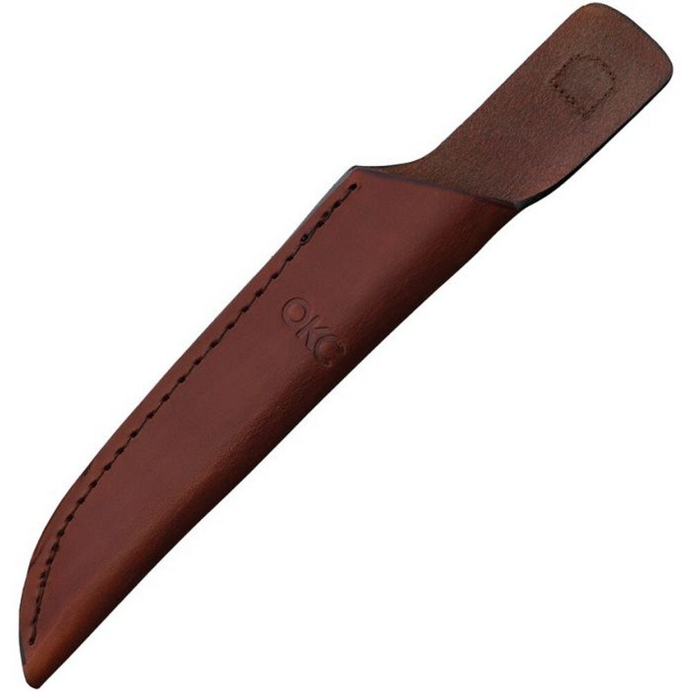 Ontario Brown Leather Construction Sheath For Fillet Fixed Knife - 40-20-3570