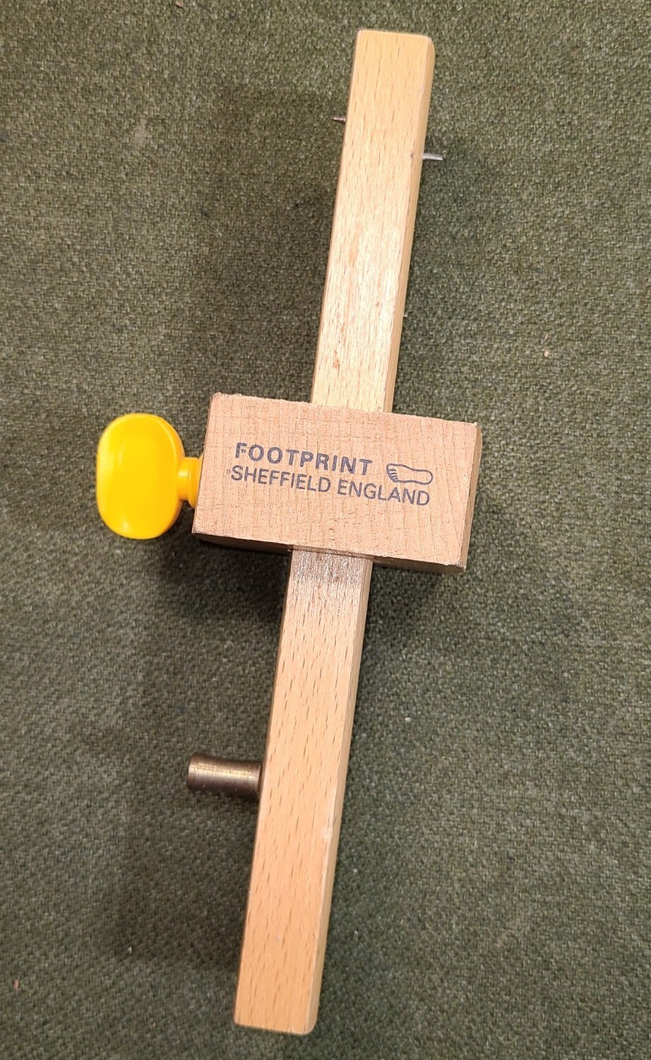 Woodcarving Woodworking Cutting Depth Marking Gauge Sheffield Footprint England