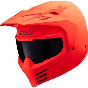 Icon Elsinore Helmet Full Face - Monotype Red - Adult Size XL