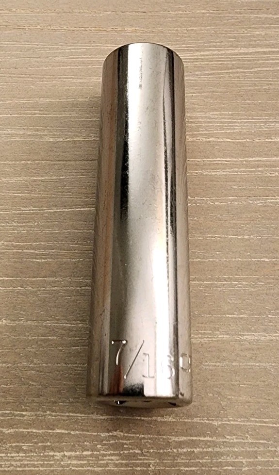 Craftsman 7/16" Deep Well Socket 12 Point 3/8" Drive S-AE 43311