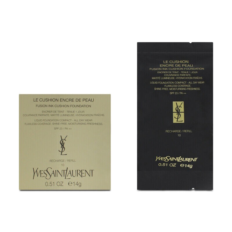 YSL Le Cushion Encre De Peau Fusion Ink Foundation [Refill] (Select Color) 14g