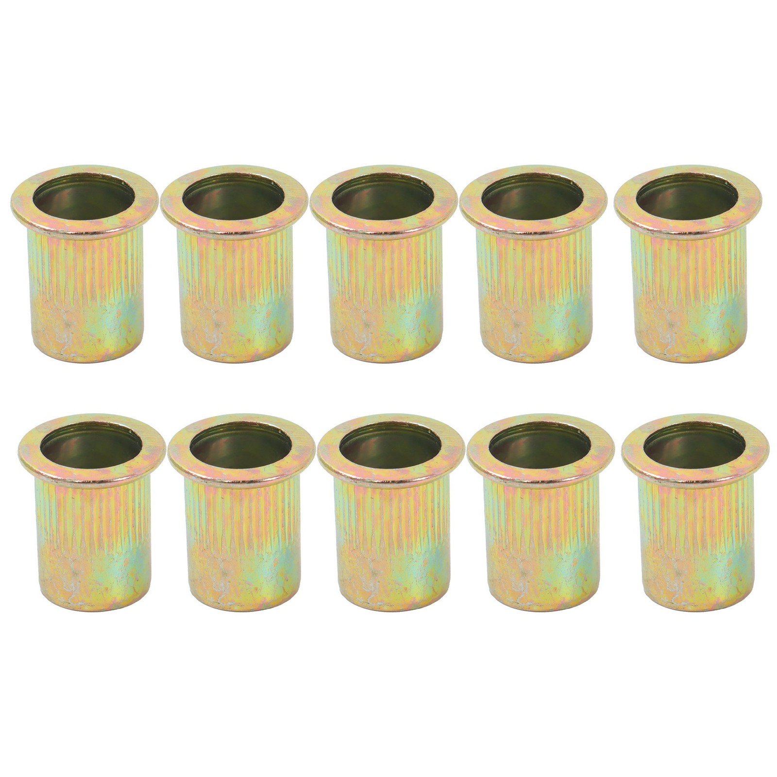 14" Rivnut Tool with 7 Metric & Inch Mandrels, 70Pcs Rivnuts Assortment Kit