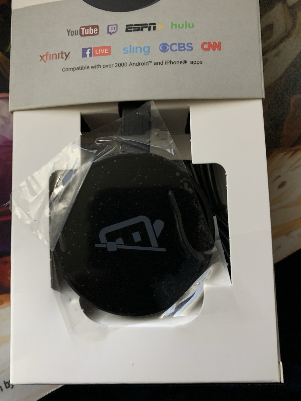 TV Buddy SCREEN CASTER Device iPhone/iPad/Android/Laptop Streaming-to-TV