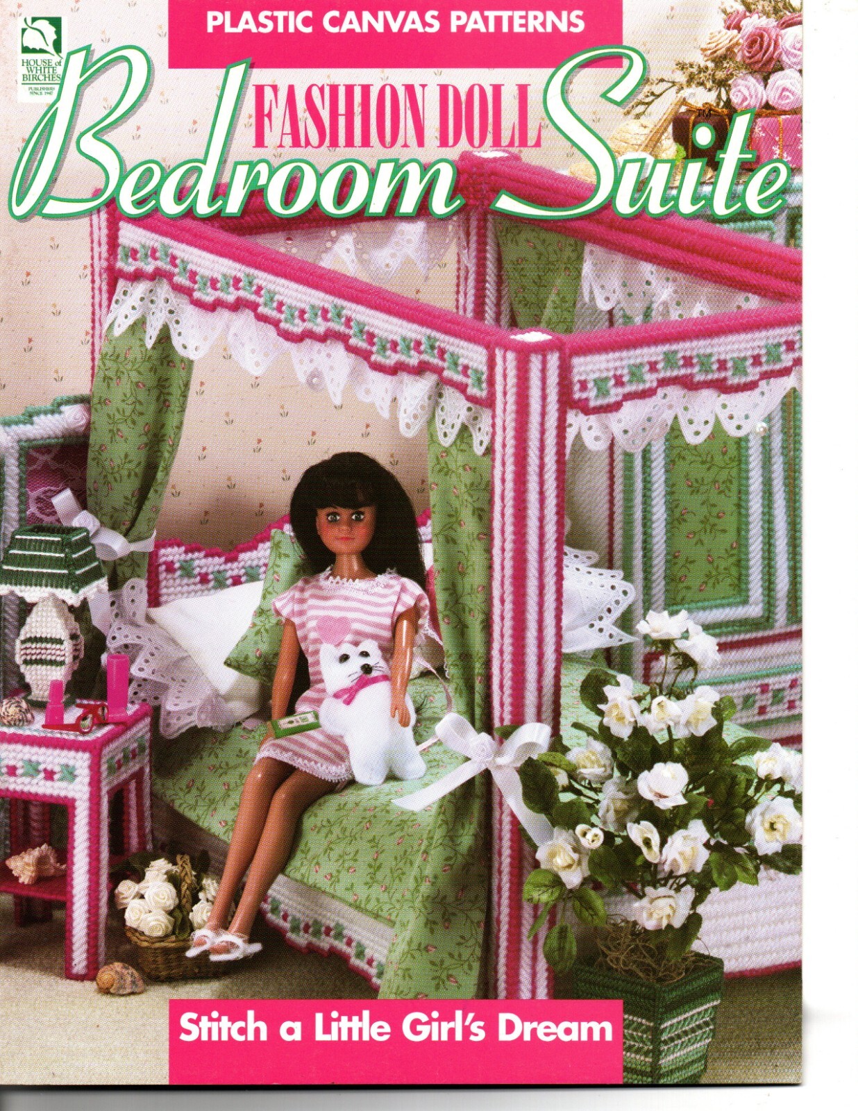 Fashion Doll Bedroom Suite Plastic Canvas Pattern HOWB