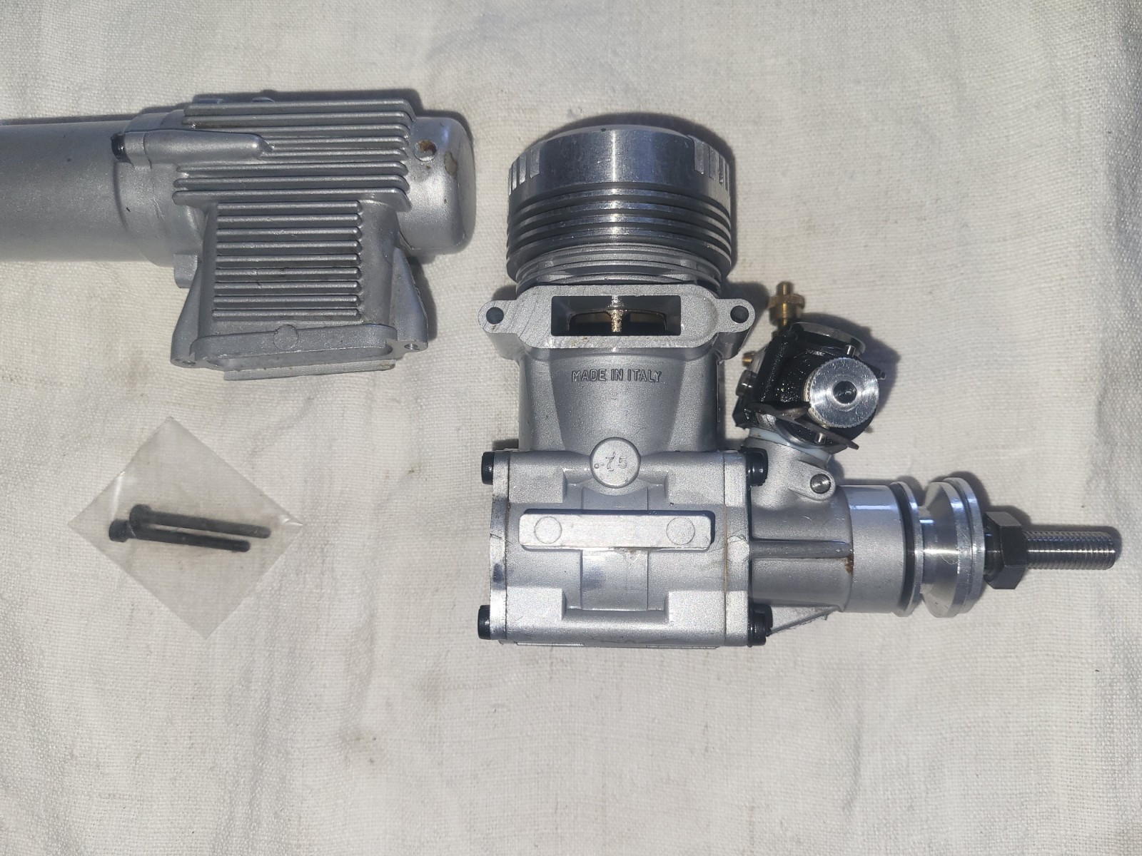 Como S 75 Engine - Excellent Condition - Excellent Compression - Vintage Engine