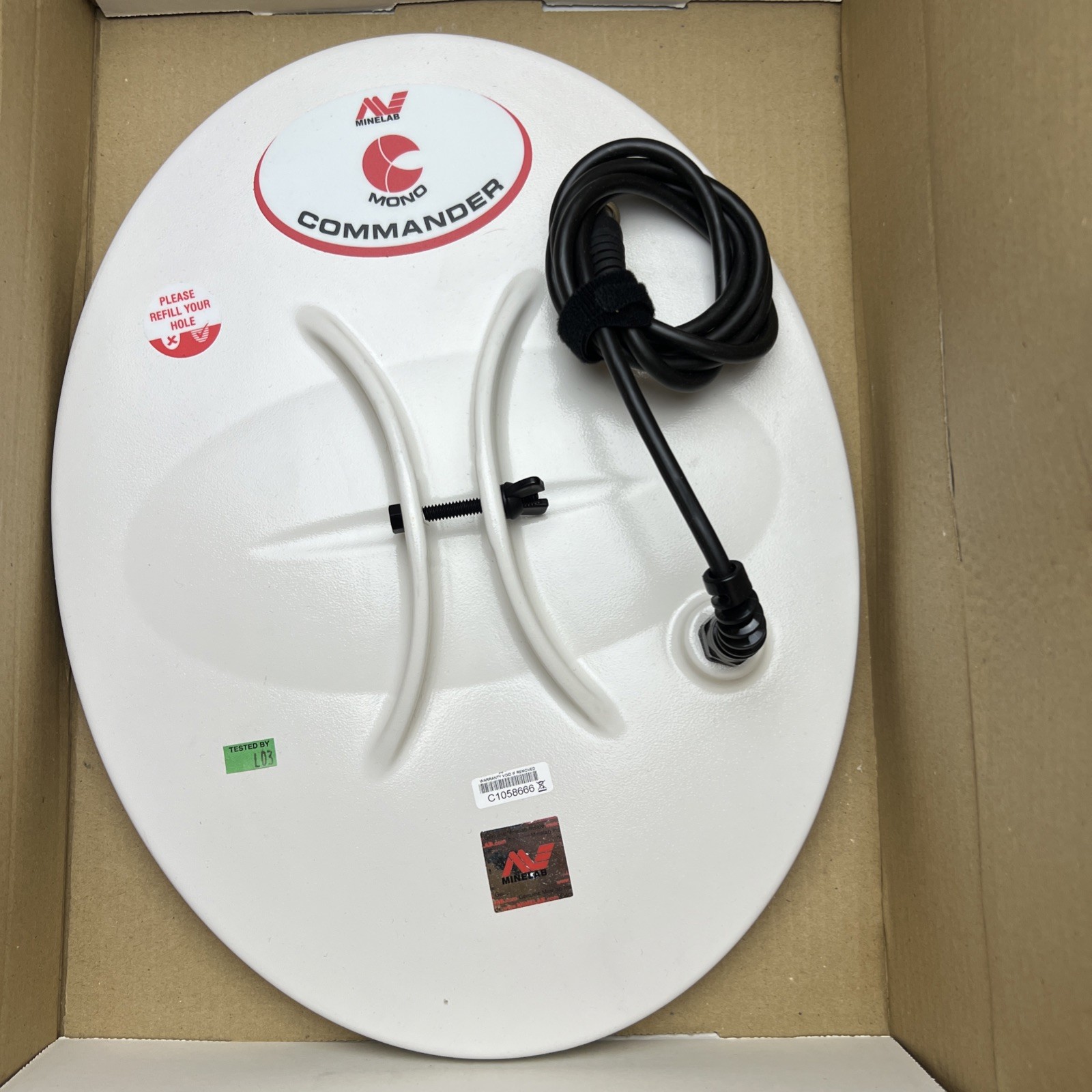 MINELAB OEM 15"x12" Monoloop Commander Coil for GPX, GP & SD Detector 3011-0074