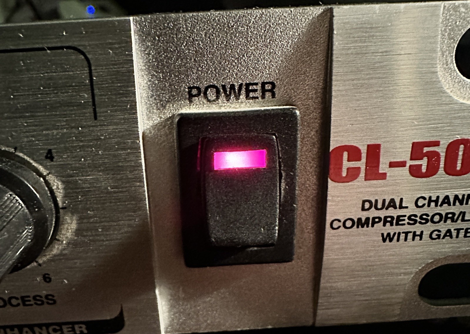 Nady CL-5000 Dual Channel Compressor/Limiter w Gate Rackmount Unit