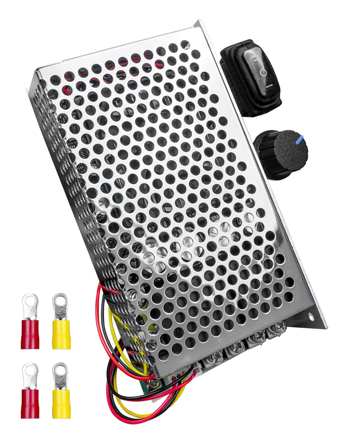 DC Motor Speed Controller Max PWM 3500W, DC 10V-50V & Rated 60A/ Max 100A Bru...