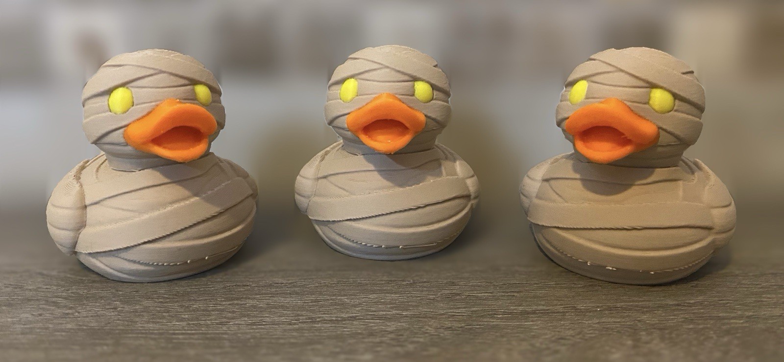 Mummy Duck - 3D Printed Figurine - Jeep Ducking Gift - Cruises - Collectible