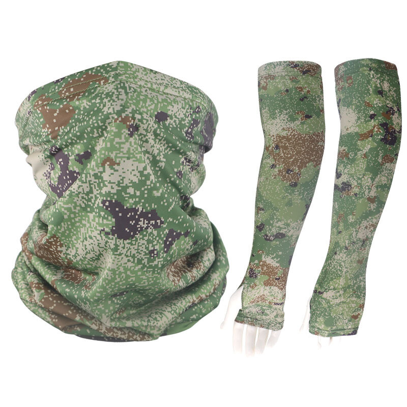 Chinese Army PLA Type 21 Starry Sky Camo Outdoor Training Sunscreen Mask Sleeves