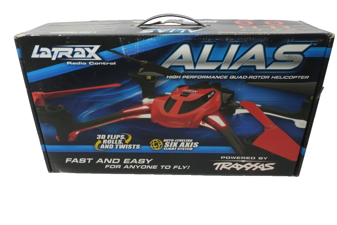 LaTrax High Performance Quad-Rotor Helicopter Radio Control Alias Drone BLUE