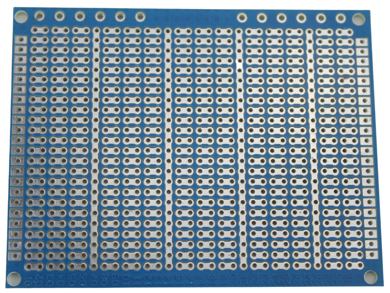 2pcs Single Sided 2er Joint Hole Busbar PCB Proto Prototype Perf Board 7*9 7x9cm